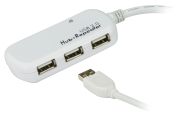 Aten USB 2.0 Extender mit 4-Port Hub 12 m (UE2120H)